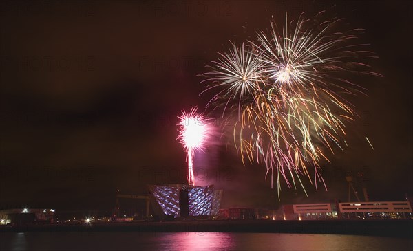 Titanic Quarter Visitor centre designed by Civic Arts & Eric R Kuhne