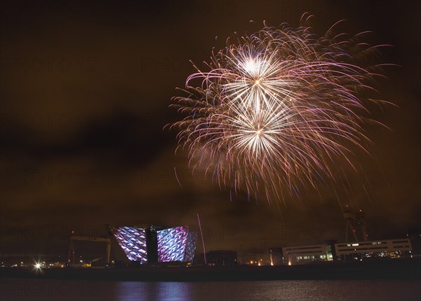 Titanic Quarter Visitor centre designed by Civic Arts & Eric R Kuhne