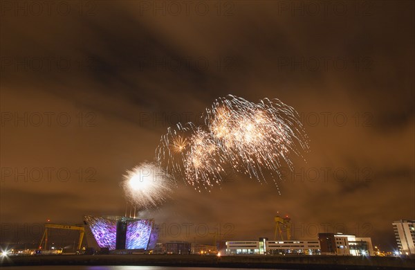 Titanic Quarter Visitor centre designed by Civic Arts & Eric R Kuhne