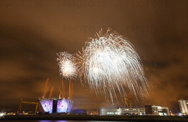 Titanic Quarter Visitor centre designed by Civic Arts & Eric R Kuhne