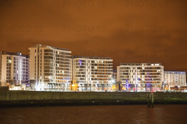 Titanic Quarter Modern apartment building built on the former shipyard site.