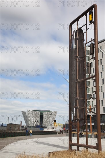 Titanic Quarter Visitor centre designed by Civic Arts & Eric R Kuhne