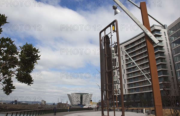 Titanic Quarter Visitor centre designed by Civic Arts & Eric R Kuhne