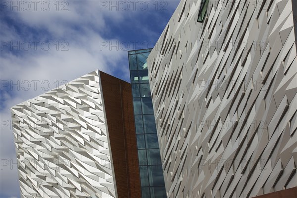 Titanic Quarter Visitor centre designed by Civic Arts & Eric R Kuhne.