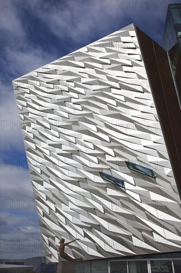 Titanic Quarter Visitor centre designed by Civic Arts & Eric R Kuhne