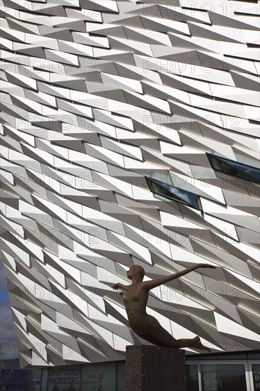 Titanic Quarter Visitor centre designed by Civic Arts & Eric R Kuhne