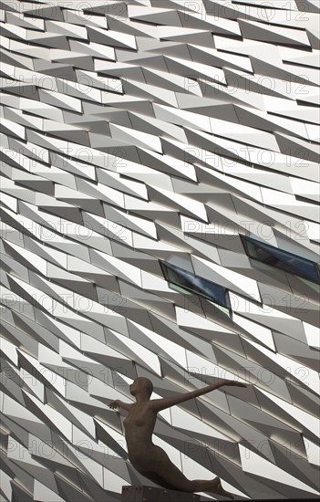 Titanic Quarter Visitor centre designed by Civic Arts & Eric R Kuhne