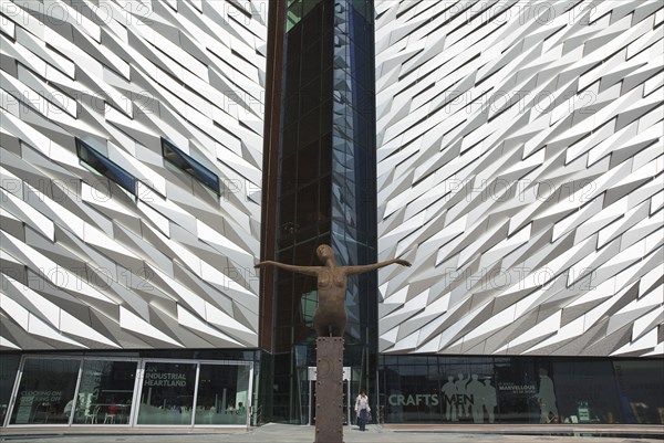 Titanic Quarter Visitor centre designed by Civic Arts & Eric R Kuhne