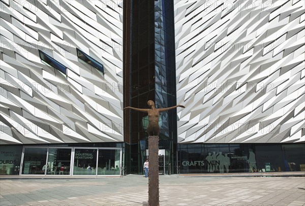 Titanic Quarter Visitor centre designed by Civic Arts & Eric R Kuhne