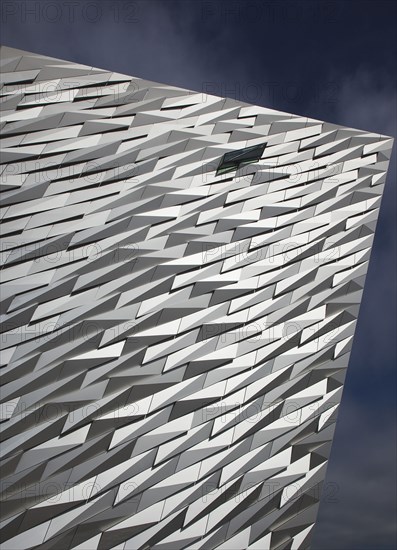 Titanic Quarter Visitor centre designed by Civic Arts & Eric R Kuhne.