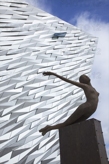 Titanic Quarter Visitor centre designed by Civic Arts & Eric R Kuhne