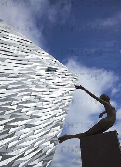 Titanic Quarter Visitor centre designed by Civic Arts & Eric R Kuhne