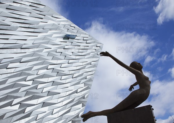 Titanic Quarter Visitor centre designed by Civic Arts & Eric R Kuhne