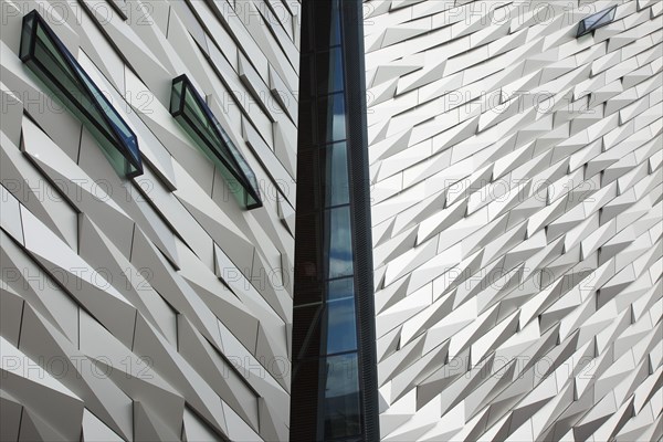 Titanic Quarter Visitor centre designed by Civic Arts & Eric R Kuhne.