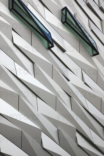 Titanic Quarter Visitor centre designed by Civic Arts & Eric R Kuhne.