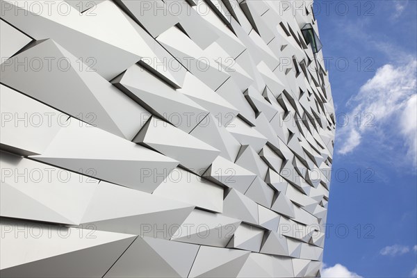 Titanic Quarter Visitor centre designed by Civic Arts & Eric R Kuhne.