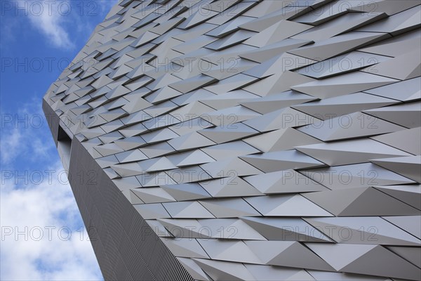 Titanic Quarter Visitor centre designed by Civic Arts & Eric R Kuhne.