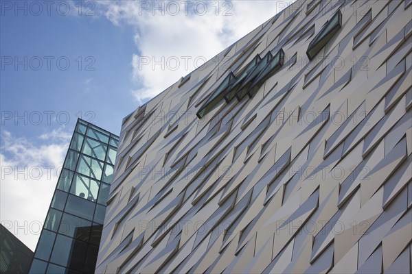 Titanic Quarter Visitor centre designed by Civic Arts & Eric R Kuhne.