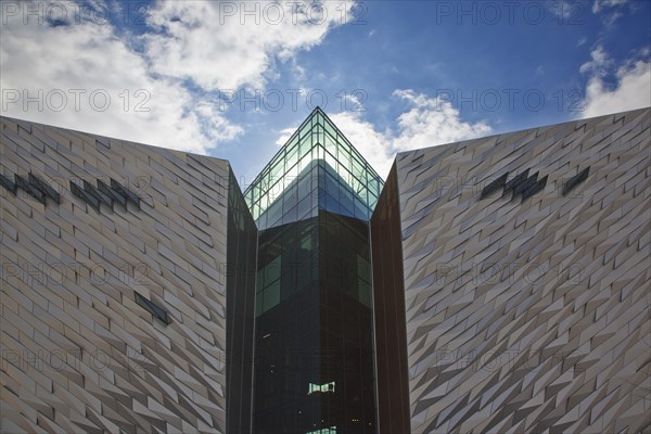 Titanic Quarter Visitor centre designed by Civic Arts & Eric R Kuhne.