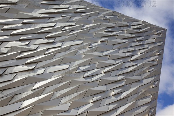 Titanic Quarter Visitor centre designed by Civic Arts & Eric R Kuhne.