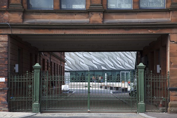 Titanic Quarter Visitor centre designed by Civic Arts & Eric R Kuhne