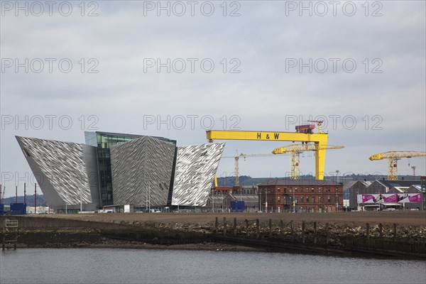 Titanic Quarter Visitor centre designed by Civic Arts & Eric R Kuhne.