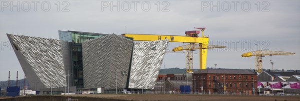 Titanic Quarter Visitor centre designed by Civic Arts & Eric R Kuhne.