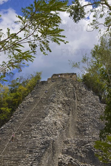 The Nohoch Pyramid.