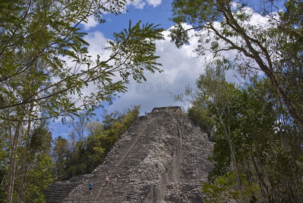 The Nohoch Pyramid.