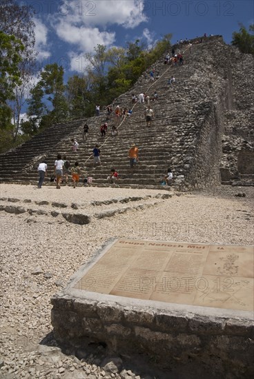 The Nohoch Pyramid.