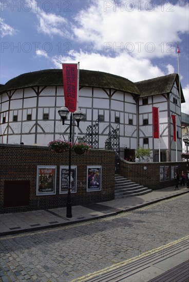 The Globe Theatre.