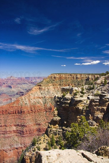 Grand Canyon. View across the Grand Canyon.