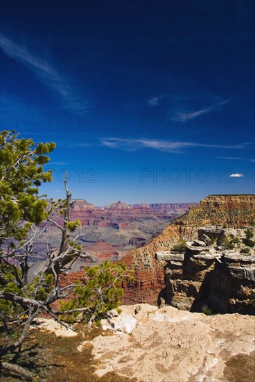 Grand Canyon. View across the Grand Canyon.