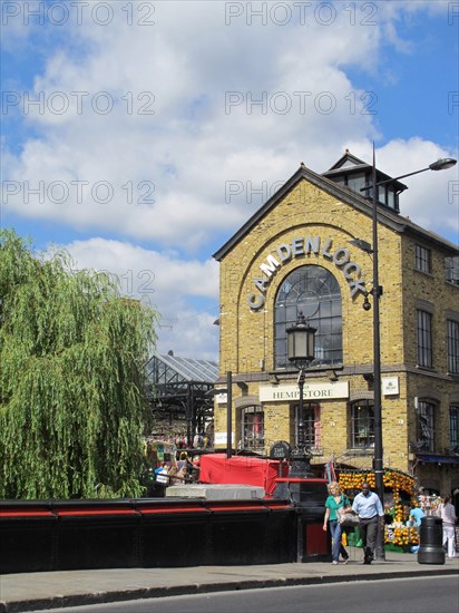 Camden Lock Outside view at Camden Lock.