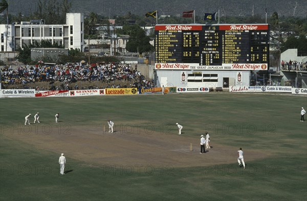 West Indies, Jamaica, Kingston, West Indies V Australia test series at Sabina Park cricket ground.. Photo : David Cumming