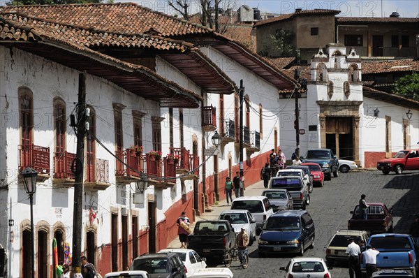 Mexico, Michoacan, Patzcuaro, Street scene. Photo : Nick Bonetti