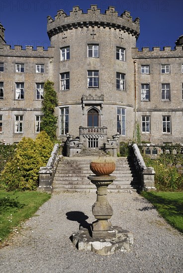 Ireland, County Sligo, Markree, Castle hotel Exterior showing turret of the building. Photo : Hugh Rooney