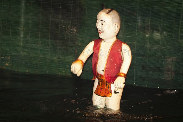 Vietnam, Hanoi, Thang Long Water Puppet Theatre. Photo : Mel Longhurst