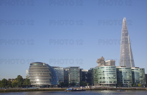 England, London, Southwark southbank The Shard skyscraper designed by Renzo Piano in the citys London Bridge Quarter. Photo : Stephen Rafferty