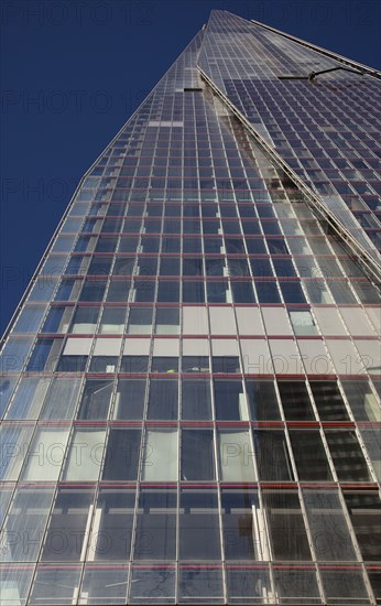 England, London, Southwark southbank The Shard skyscraper designed by Renzo Piano in the citys London Bridge Quarter. Photo : Stephen Rafferty