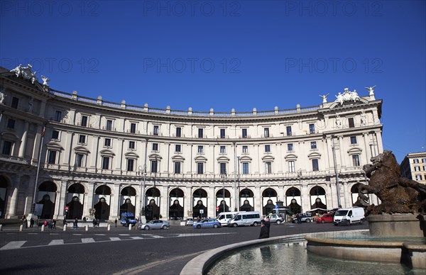 Italy, Lazio, Rome, Piazza della Repubblica detail of the Fountain of the Naiads.
Photo Stephen Rafferty / Eye Ubiquitous