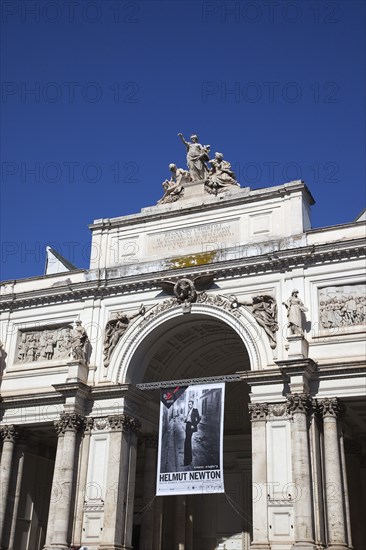 Italy, Lazio, Rome, Palazzo delle Esposizioni facade designed by Pio Piacentini . 
Photo Stephen Rafferty / Eye Ubiquitous