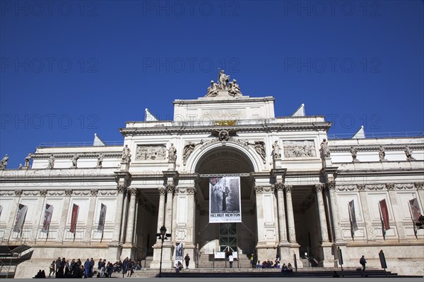 Italy, Lazio, Rome, Palazzo delle Esposizioni facade designed by Pio Piacentini. 
Photo Stephen Rafferty / Eye Ubiquitous