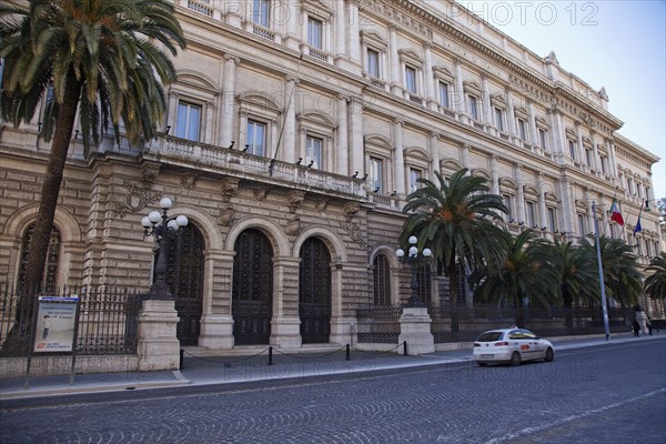 Italy, Lazio, Rome, Palazzo Koch home to the Banca DItalia on Via Nazionale. 
Photo Stephen Rafferty / Eye Ubiquitous