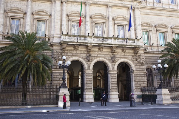 Italy, Lazio, Rome, Palazzo Koch home to the Banca DItalia on Via Nazionale. 
Photo Stephen Rafferty / Eye Ubiquitous