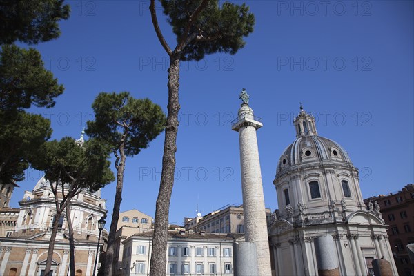 Italy, Lazio, Rome, Trajans Column near Quirinal Hill. 
Photo Stephen Rafferty / Eye Ubiquitous