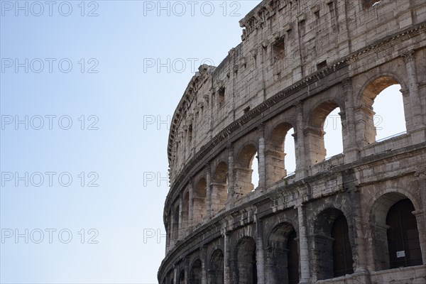 Italy, Lazio, Rome, View of the the ancient Roman Coliseum ruins. 
Photo Stephen Rafferty / Eye Ubiquitous