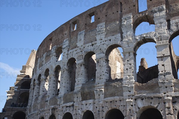 Italy, Lazio, Rome, View of the the ancient Roman Coliseum ruins. 
Photo Stephen Rafferty / Eye Ubiquitous