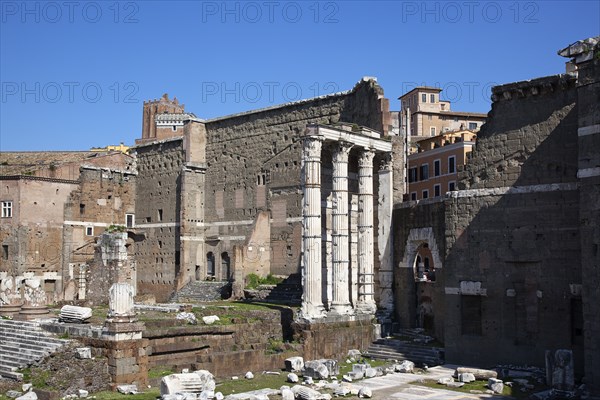 Italy, Lazio, Rome, Trajans Forum ruins. 
Photo Stephen Rafferty / Eye Ubiquitous