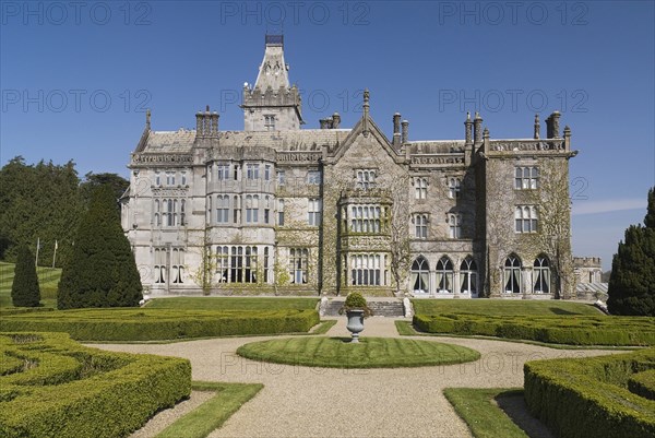 Ireland, County Limerick, Adare, Adare Manor 19th century manor house now a luxury hotel and golf course. 
Photo Hugh Rooney / Eye Ubiquitous